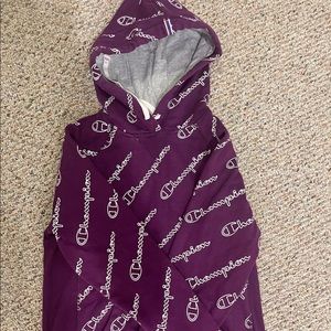 Champion Hoodie- Purple, Size Small, Like New!!
